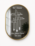 engraved mirror